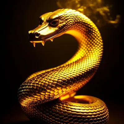 золотая змея